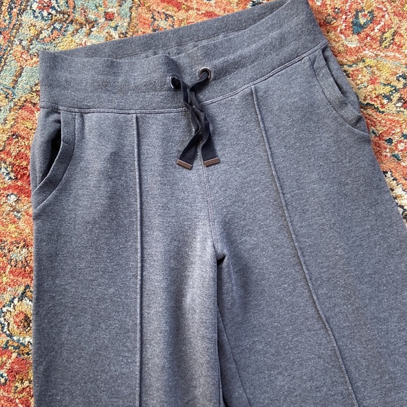 Athleta Wide Leg Sweat Pants - Picture 3 of 13